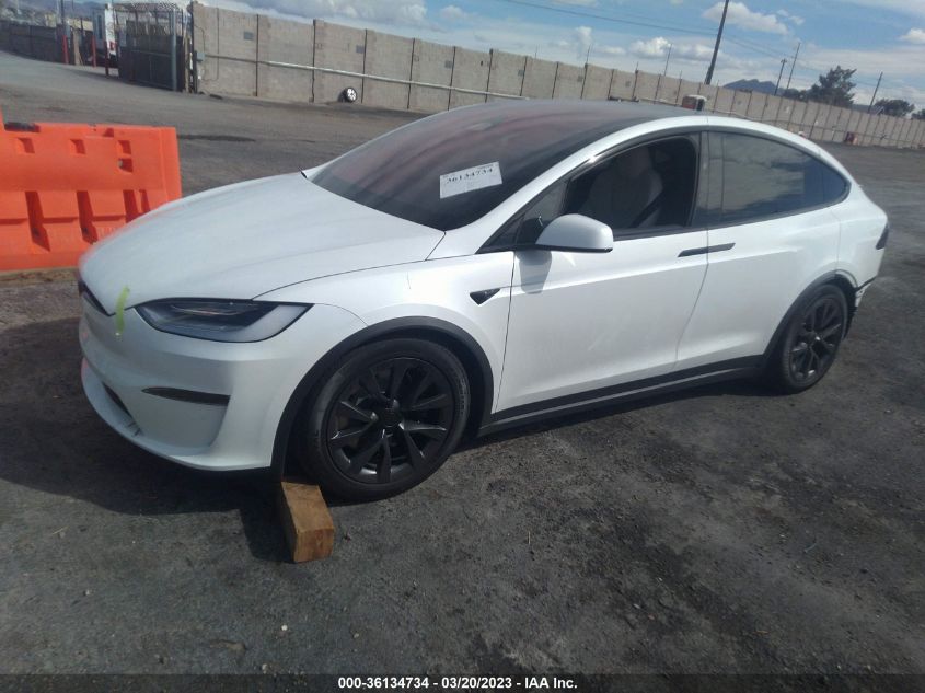 2023 TESLA MODEL X VIN: 7SAXCDE54PF377723