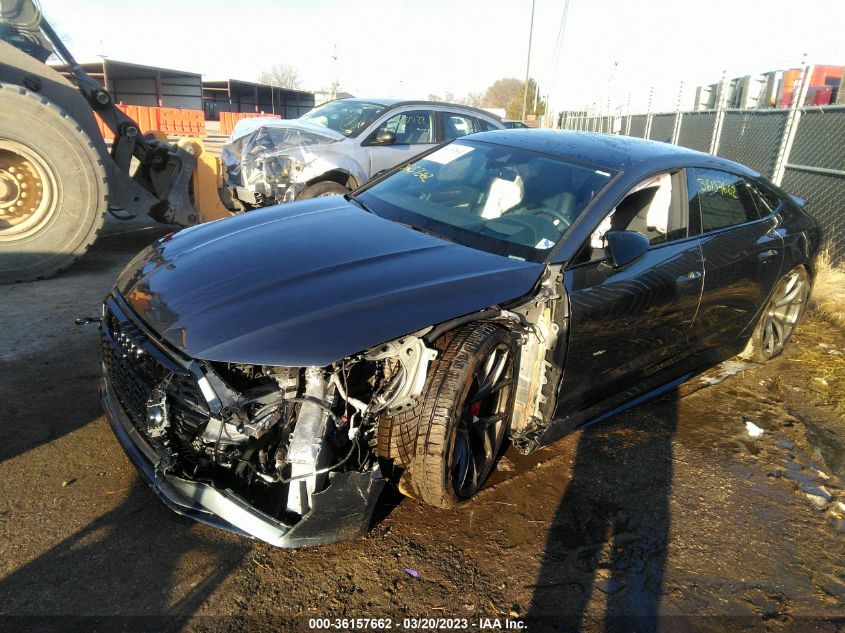 2022 AUDI RS 7 VIN: WUAPCBF25NN900822