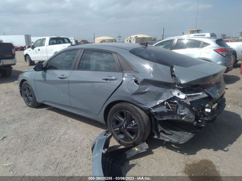 2022 HYUNDAI ELANTRA SEL VIN: KMHLS4AG3NU318829