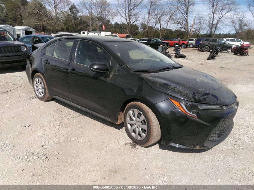 2022 TOYOTA COROLLA LE VIN: JTDEPMAE4NJ222416
