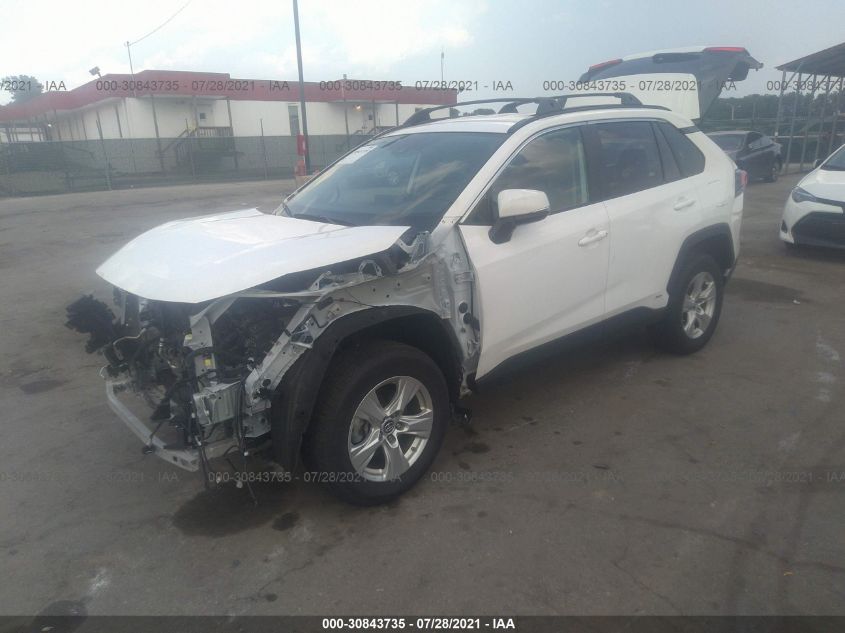 2020 TOYOTA RAV4 HYBRID LE VIN: 2T3MWRFV8LW065041