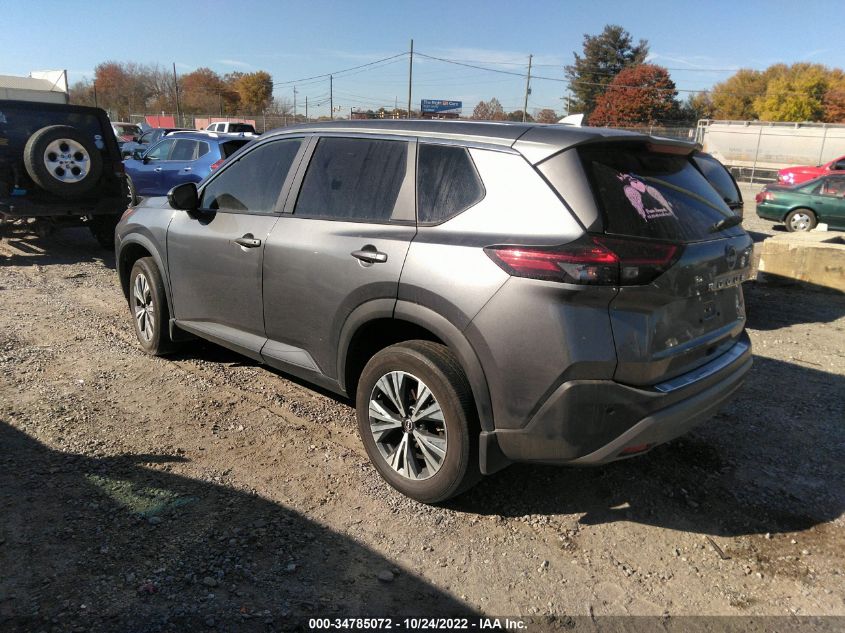 2022 NISSAN ROGUE SV VIN: 5N1BT3BA9NC685480