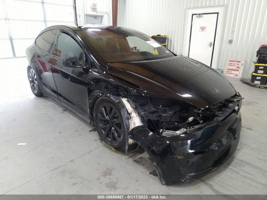 2022 TESLA MODEL X PLAID VIN: 7SAXCBE69NF340662