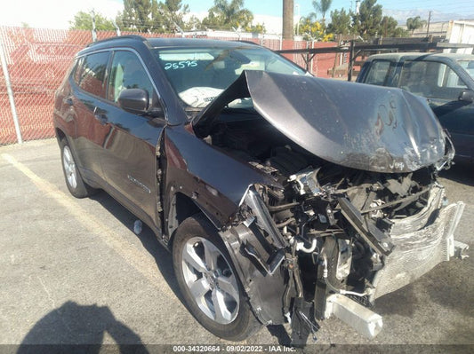 2021 JEEP COMPASS LATITUDE VIN: 3C4NJCBBXMT505927