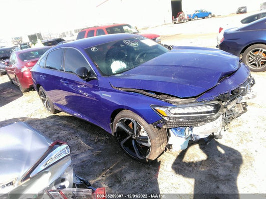 2022 HONDA ACCORD HYBRID SPORT VIN: 1HGCV3F24NA019744