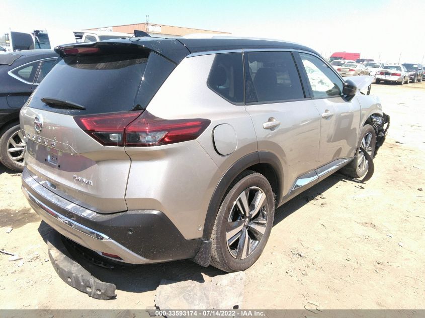 2021 NISSAN ROGUE PLATINUM VIN: JN8AT3DC1MW100231