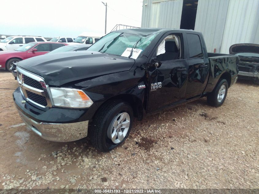 2021 RAM 1500 CLASSIC TRADESMAN VIN: 1C6RR7FT9MS518682
