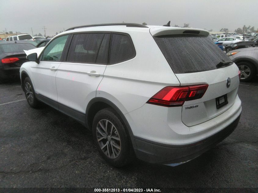 2021 VOLKSWAGEN TIGUAN S VIN: 3VV1B7AXXMM002569