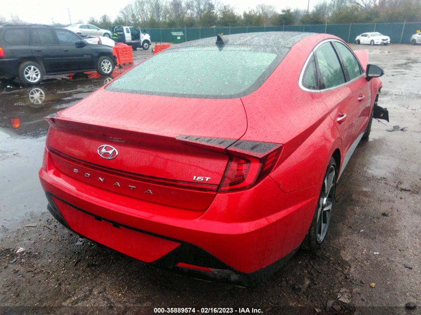 2022 HYUNDAI SONATA SEL PLUS VIN: 5NPEJ4J24NH137611