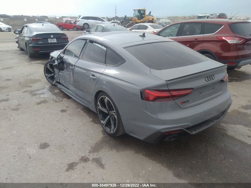 2022 AUDI RS 5 SPORTBACK VIN: WUAAWCF55NA902011