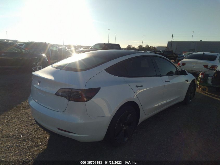 2022 TESLA MODEL 3 VIN: 5YJ3E1EA2NF314604