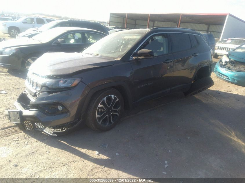 2022 JEEP COMPASS LIMITED VIN: 3C4NJDCB5NT132222