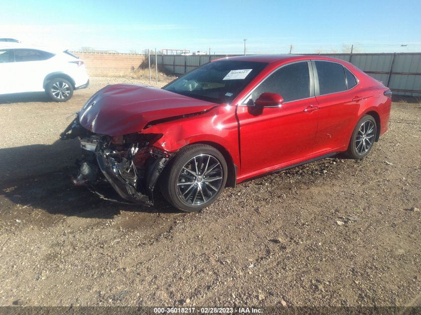 2022 TOYOTA CAMRY SE VIN: 4T1G11AK7NU069491