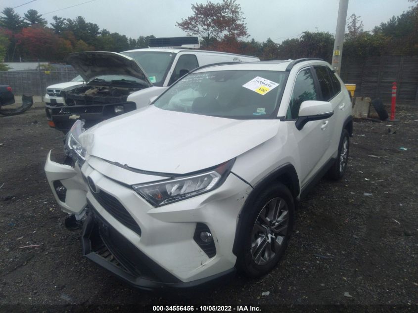 2021 TOYOTA RAV4 XLE PREMIUM VIN: 2T3A1RFV7MW149032