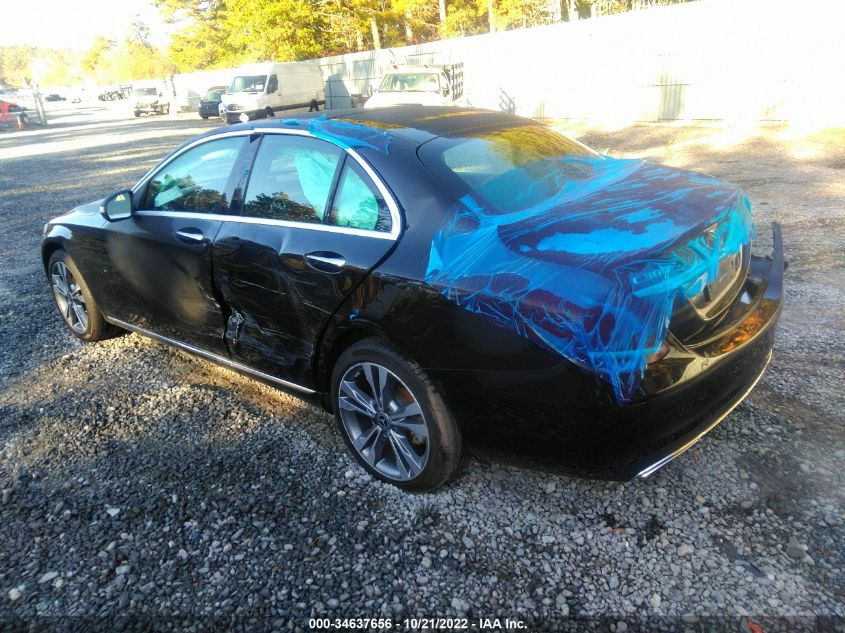 2021 MERCEDES-BENZ C-CLASS C 300 VIN: W1KWF8EB3MR636193