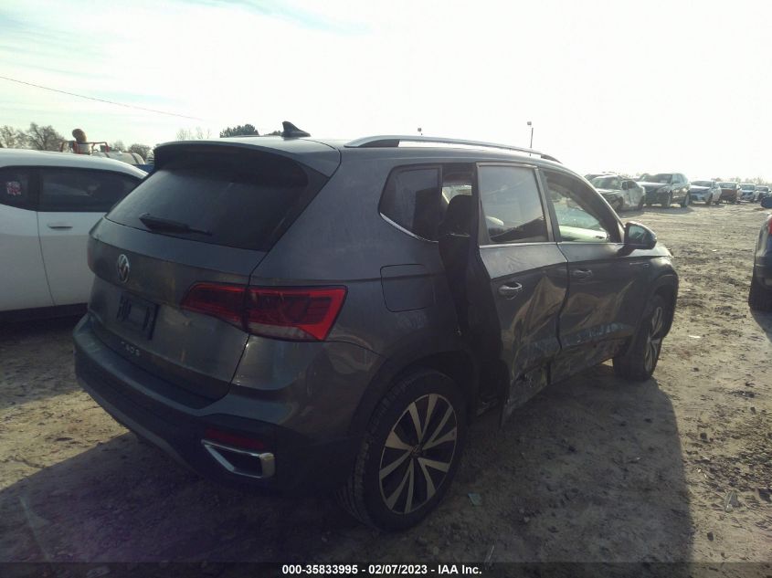 2022 VOLKSWAGEN TAOS SE VIN: 3VVRX7B27NM018267
