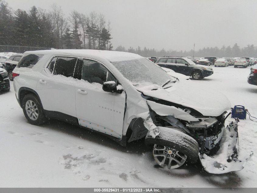2021 CHEVROLET TRAVERSE LS VIN: 1GNEVFKW0MJ199957