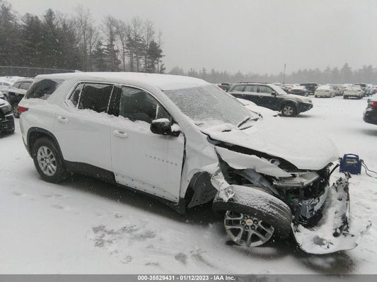 2021 CHEVROLET TRAVERSE LS VIN: 1GNEVFKW0MJ199957