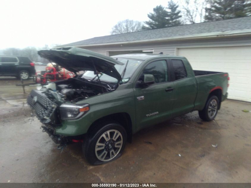 2021 TOYOTA TUNDRA 4WD SR/SR5/TRD PRO VIN: 5TFUY5F10MX992709