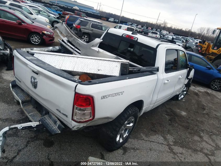 2020 RAM 1500 BIG HORN VIN: 1C6SRFFTXLN157617