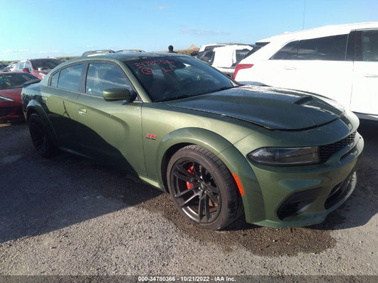 2022 DODGE CHARGER SCAT PACK WIDEBODY VIN: 2C3CDXGJ8NH105112