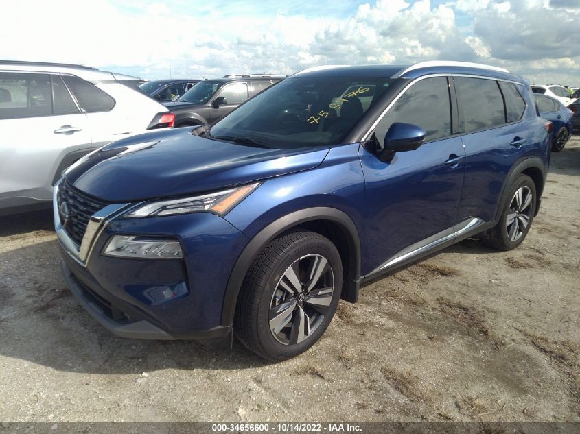 2021 NISSAN ROGUE SL VIN: 5N1AT3CB7MC758976