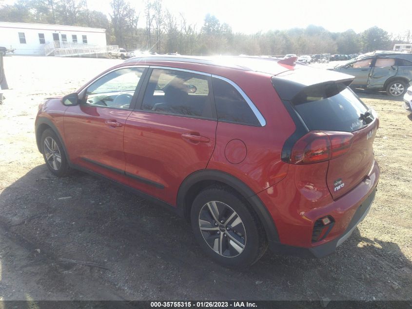 2022 KIA NIRO LXS SE VIN: KNDCB3LC1N5523181