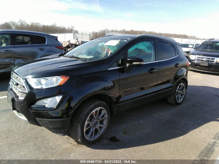 2020 FORD ECOSPORT TITANIUM VIN: MAJ6S3KL3LC350390