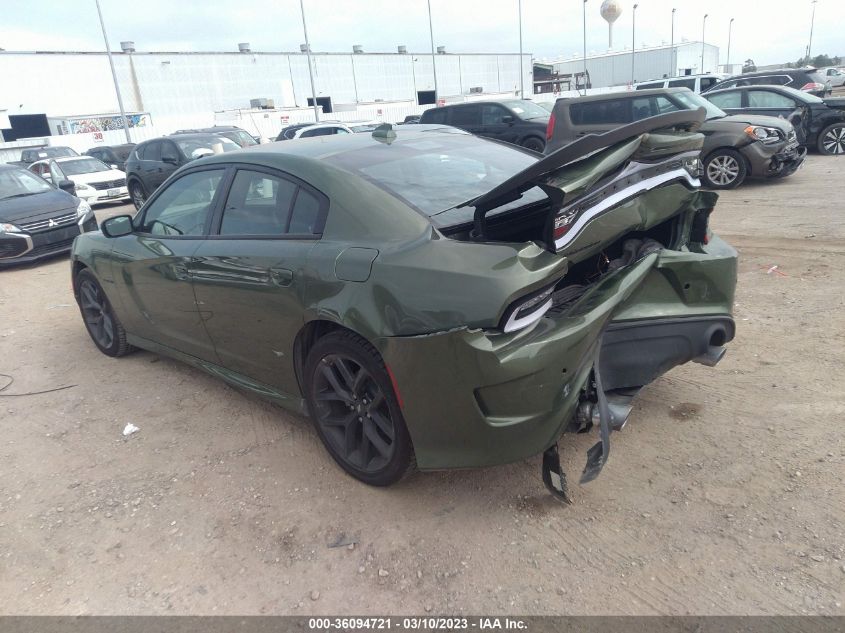 2022 DODGE CHARGER R/T VIN: 2C3CDXCT3NH240280