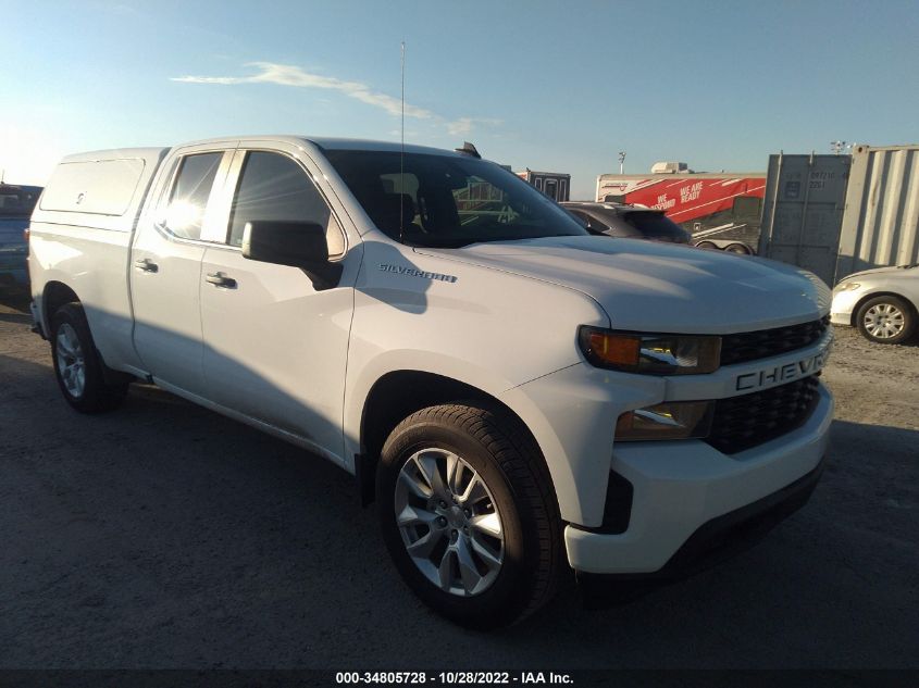 2021 CHEVROLET SILVERADO 1500 CUSTOM VIN: 1GCRWBEK2MZ281022