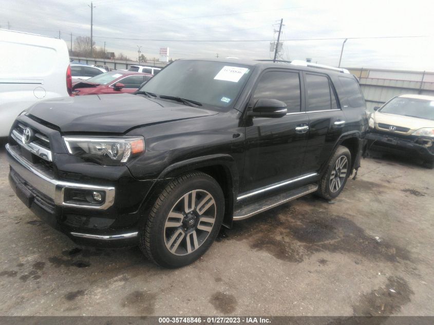 2022 TOYOTA 4RUNNER LIMITED VIN: JTEDU5JRXN5275123