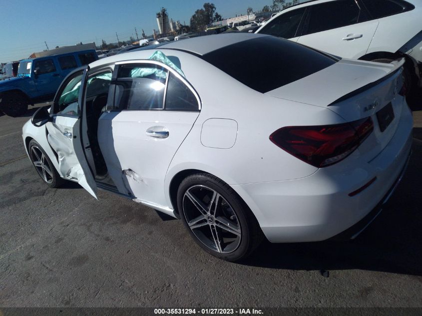 2021 MERCEDES-BENZ A-CLASS A 220 VIN: W1K3G4EBXMJ315758