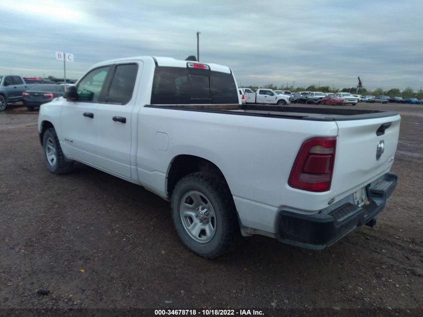 2022 RAM 1500 TRADESMAN VIN: 1C6SRFCT8NN194348