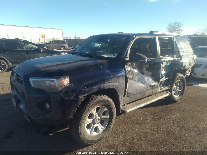 2022 TOYOTA 4RUNNER SR5 PREMIUM VIN: JTENU5JR4N6077541