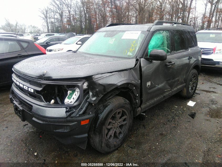 2022 FORD BRONCO SPORT BIG BEND VIN: 3FMCR9B62NRD21033