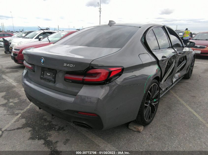 2022 BMW 5 SERIES 540I VIN: WBA53BJ00NWX54671