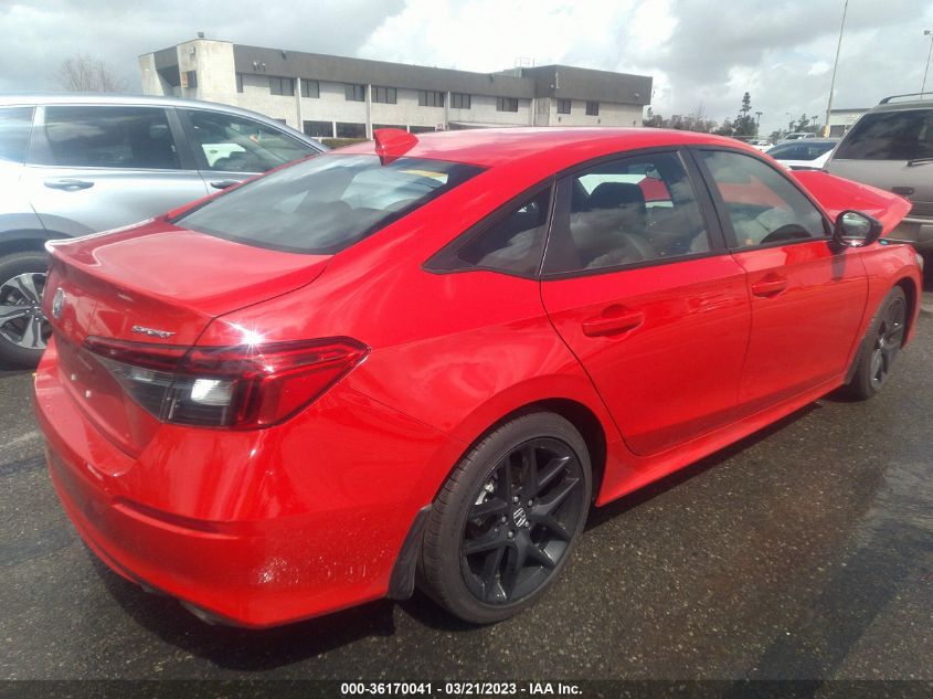2023 HONDA CIVIC SEDAN SPORT VIN: 2HGFE2F59PH504483
