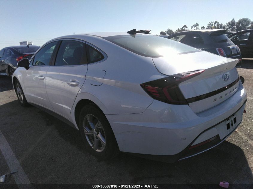 2021 HYUNDAI SONATA SE VIN: 5NPEG4JA7MH100492