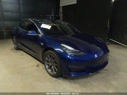 2020 TESLA MODEL 3 STANDARD RANGE VIN: 5YJ3E1EA1LF476236