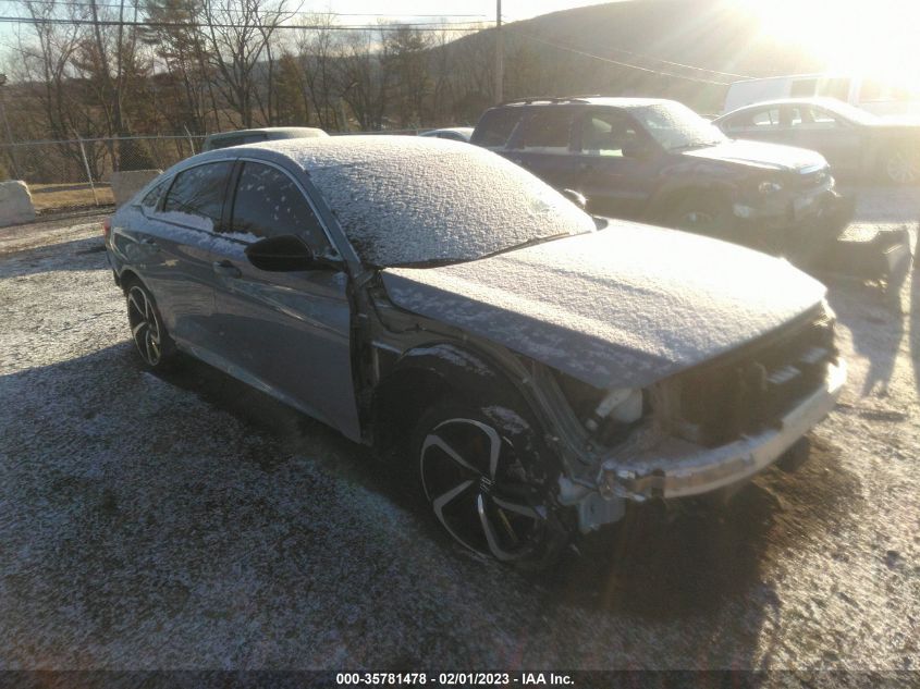 2021 HONDA ACCORD SEDAN SPORT VIN: 1HGCV2F3XMA005817