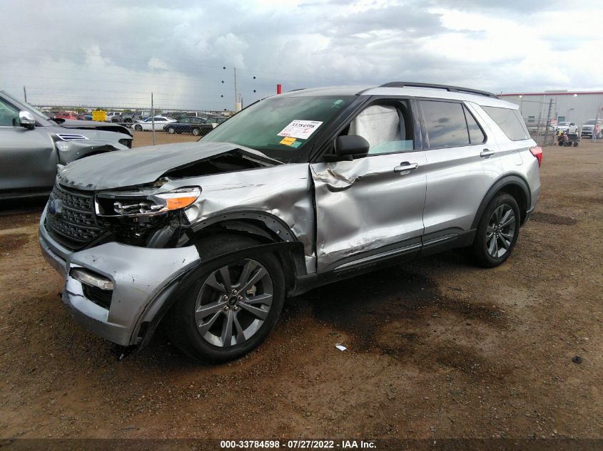 2021 FORD EXPLORER XLT VIN: 1FMSK7DH9MGB31397