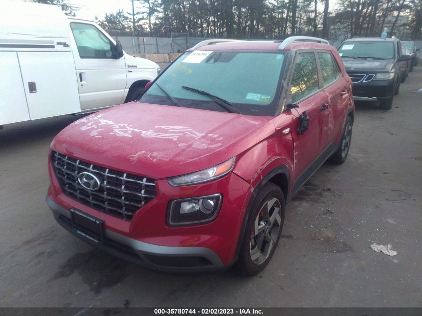 2022 HYUNDAI VENUE SEL VIN: KMHRC8A36NU162846