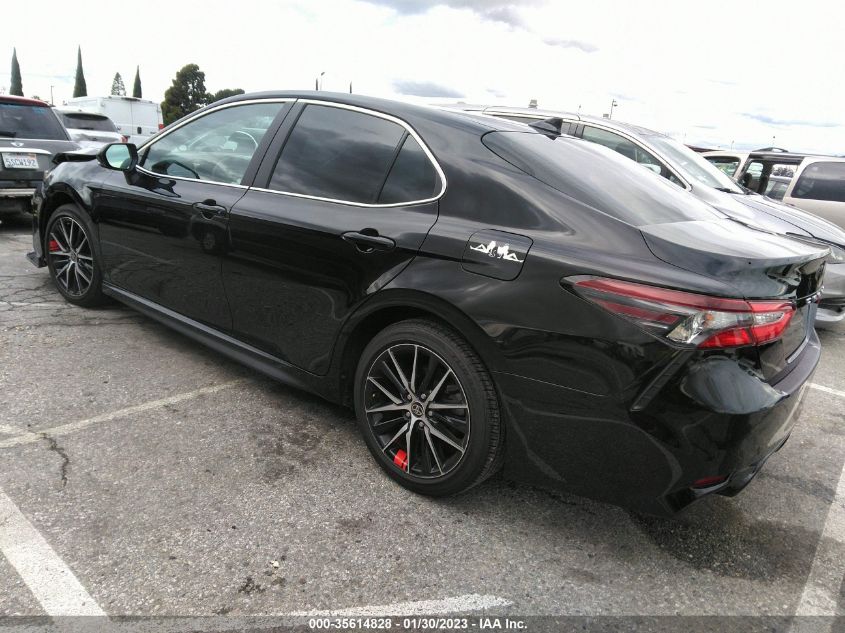 2022 TOYOTA CAMRY SE VIN: 4T1G11AK0NU654316