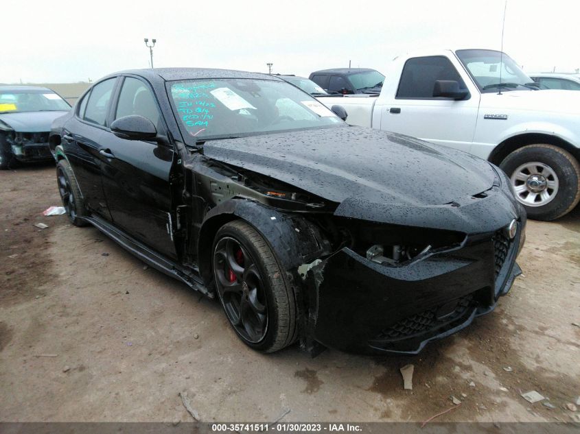 2021 ALFA ROMEO GIULIA TI SPORT VIN: ZARFAMBN7M7643360