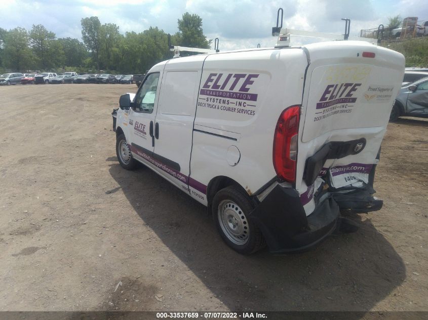 2021 RAM PROMASTER CITY TRADESMAN VIN: ZFBHRFAB0M6T74058