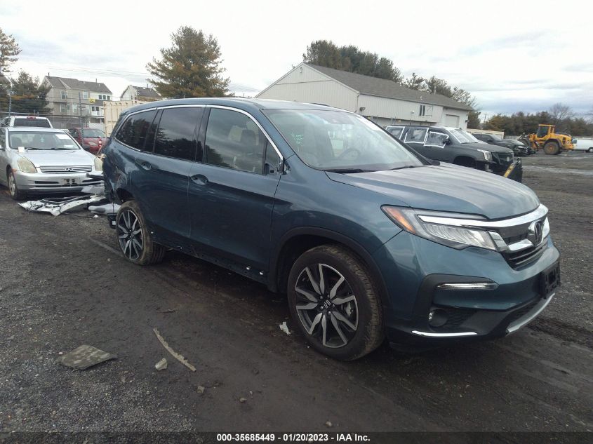 2021 HONDA PILOT TOURING 8-PASSENGER VIN: 5FNYF6H93MB033329