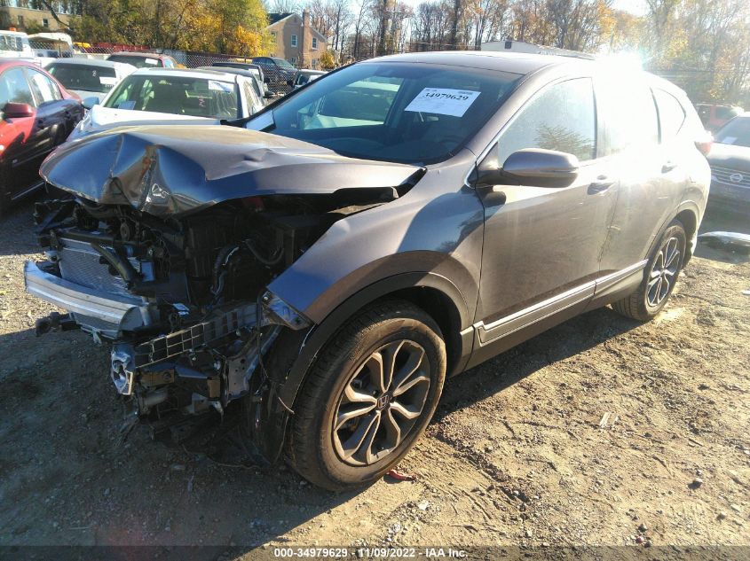 2022 HONDA CR-V EX VIN: 2HKRW2H53NH629568