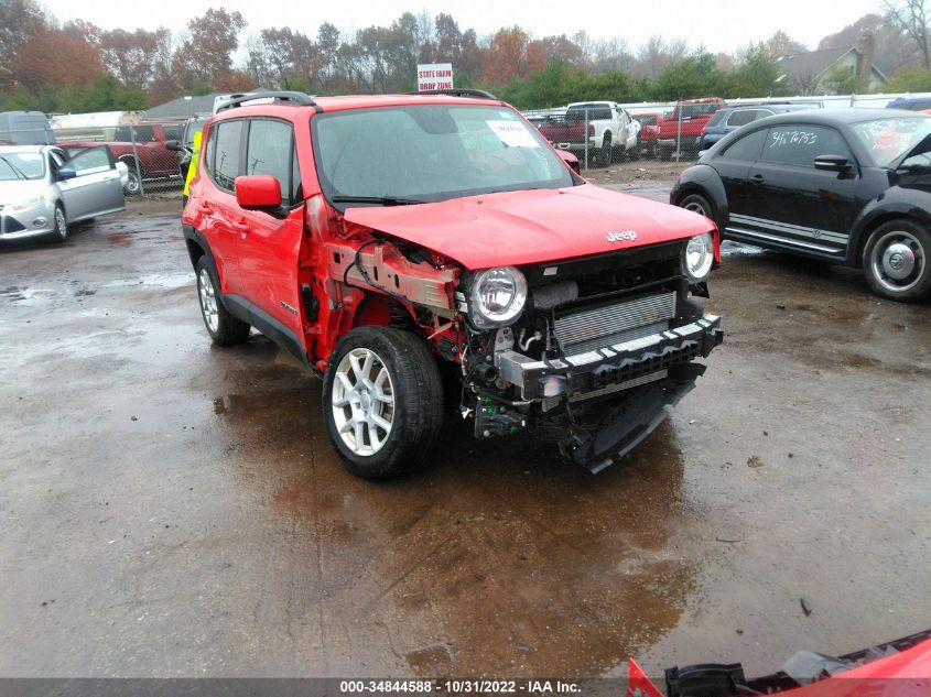 2020 JEEP RENEGADE LATITUDE VIN: ZACNJBBB7LPK94294