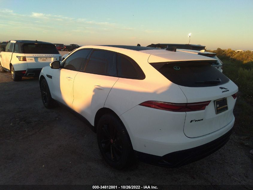 2021 JAGUAR F-PACE S VIN: SADCJ2EX1MA678773
