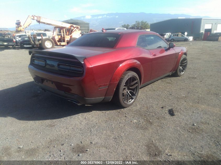 2021 DODGE CHALLENGER R/T SCAT PACK WIDEBODY VIN: 2C3CDZFJ9MH623063